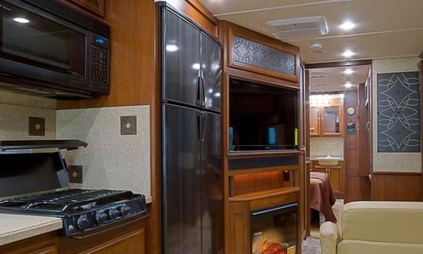 Can you use a house fridge in an RV