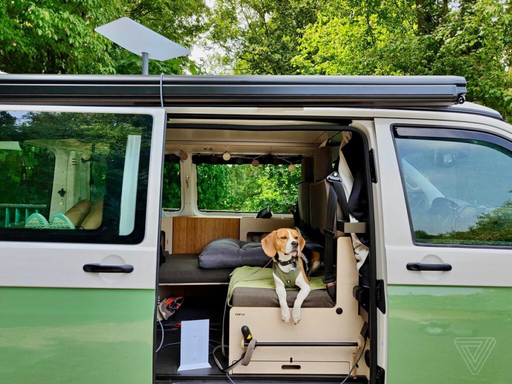 How to install a doggie door in your RV