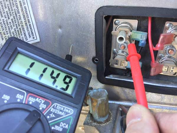RV Water Heater Switch Not Working